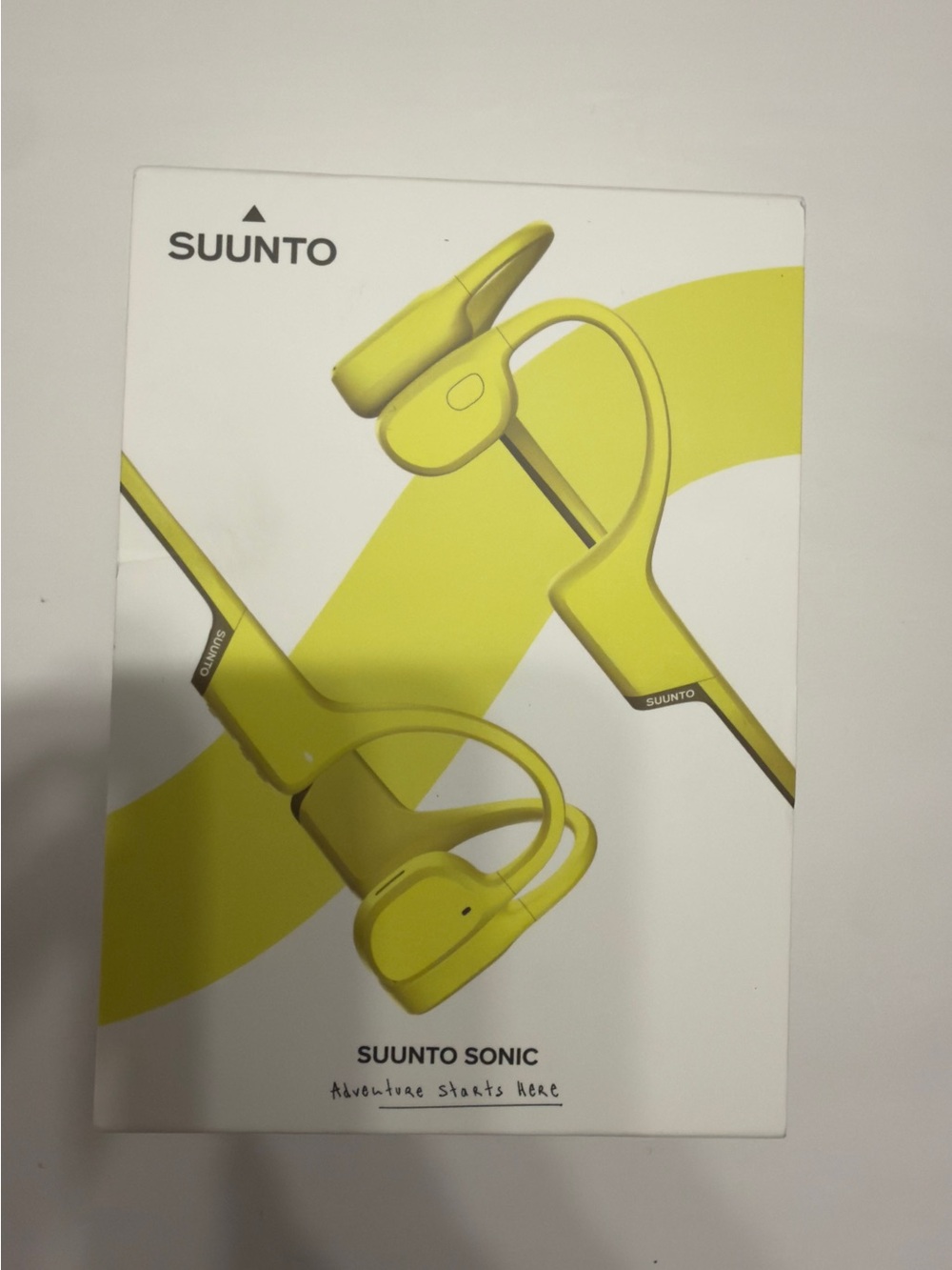 Suunto Sonic Wireless Headphones in Yellow